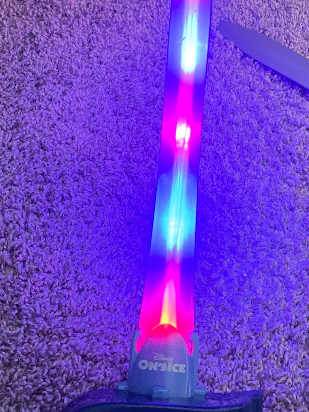 Disney on ice Light-Up Sword with cinderella’s royal table Sword
